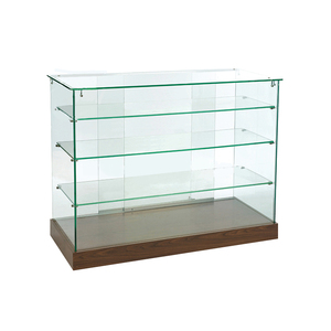 Exhibición de joyería de visión completa personalizada, <span class=keywords><strong>vitrina</strong></span> de vidrio, <span class=keywords><strong>vitrina</strong></span> de pago para escaparate de tienda minorista - Product Image 3