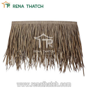 Toit de chaume artificiel palapa imperméable à l'eau gazebo tuiles de chaume de roseau synthétique chaume artificielle - Product Image 2