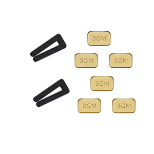 Kit de pales de ventilateur de plafond 3G, clip de fixation en métal et résine époxy pour accessoires de ventilateur - Product Image 3