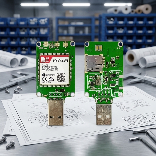 Original SIMCOM A7672SA LTE 4G Cat.1 Cellular Module with MQTT IoT Support LGA+LCC Model A7672SA-FASE in Stock M2M LOT
