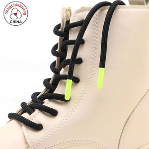 Cordones Redondos Negros Personalizados al por Mayor para Zapatos con Punta - Product Image 2