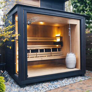 Harga pabrik luar ruangan ruang Sauna Steam <span class=keywords><strong>Detox</strong></span> <span class=keywords><strong>Hocatt</strong></span> ozon suhu tinggi kubus uap basah kering - Product Image 4