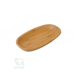 Plateau de fruits Plateau de service en bambou pour livraison de plats de restaurant - Product Image 5