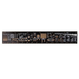 ไม้บรรทัด PCB สําหรับแฟนวิศวกรอิเล็กทรอนิกส์ ไม้บรรทัดอ้างอิง PCB หน่วยบรรจุภัณฑ์ PCB คุณภาพสูง - Product Image 2
