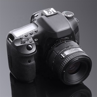 Monture d'objectif AI-EOS en aluminium argenté pour objectif Nikon F AI Ai-S vers appareil photo Canon EOS 1DS Mark II III IV 1DX 1DC 5D 5D Mark II II 7D