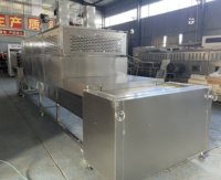 Tunnelbandmagnetron droogmachine automatische continue droogmachine voor voedsel, specerijen, chemische grondstoffen, CE-gecertificeerd, aanpasbaar