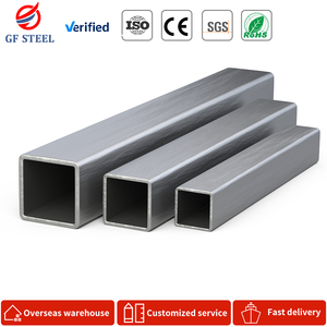 Chất lượng cao ASTM A500 Q235 thép nhẹ hồ sơ mạ kẽm vuông rỗng phần sắt ống thép liền mạch Thanh Vuông - Product Image 3