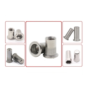 Rivnut <strong>Inserts</strong> Nutsert Flat Head <strong>Rivet</strong> <strong>Nut</strong> Stainless Steel Aluminium M3 M12 M8 M10 Knurled Closed Pop <strong>Rivet</strong> <strong>Nut</strong> - Product Image 2