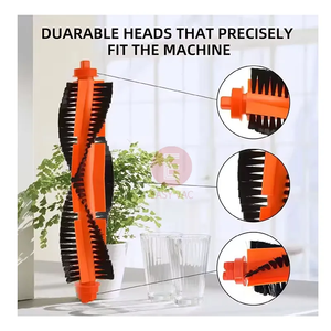 Pièces de rechange pour aspirateur robot <span class=keywords><strong>Xiaomi</strong></span> <span class=keywords><strong>Mop</strong></span> <span class=keywords><strong>2S</strong></span>/<span class=keywords><strong>Mop</strong></span> P/<span class=keywords><strong>Mop</strong></span> Pro/XMSTJQR2S/STYTJ02YM : brosse principale, brosse latérale et filtre HEPA - Product Image 4