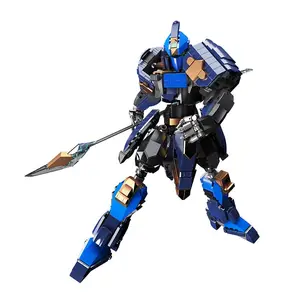 Moule Roi 93005 Cinq Tigre Généraux Ahorreur du Mal MOC Construction Briques Modèle Jouet FTG-MaChao Building Block pour Enfant