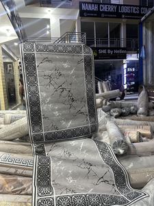 Tappeto in velluto di cristallo <span class=keywords><strong>antiscivolo</strong></span> tappeto persiano personalizzato stampato area coperta per soggiorno su misura in marmo design di <span class=keywords><strong>grandi</strong></span> dimensioni - Product Image 6