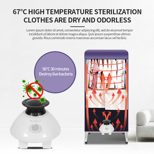 Hogar plegable de alta potencia de control remoto conveniente <span class=keywords><strong>pequeño</strong></span> <span class=keywords><strong>secador</strong></span> de apartamento <span class=keywords><strong>secador</strong></span> - Product Image 2