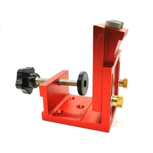 Ensemble de gabarits de perçage pour bois de 9,0 mm, outil de <span class=keywords><strong>menuiserie</strong></span> pour le perçage de trous de poche avec douille de perçage - Product Image 2