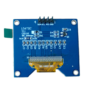 1.54英寸OLED模块 128*64 CH1116 I2C接口 <span class=keywords><strong>3</strong></span>-5V 白色/蓝色/黄色单色显示屏 4针 - Product Image 3