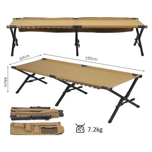 Cama Individual Plegable Portátil de Acero Reforzado para Camping, Cómoda y Resistente, Venta al por Mayor Personalizada - Product Image 6