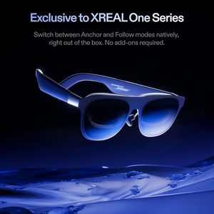 แว่นตา XREAL 1S <span class=keywords><strong>AR</strong></span>/XR หน้าจอเสมือน 500 นิ้ว มุมมองภาพ 52 FOV รองรับ 3DoF แท้ ชิป X1 รองรับ USB-C DP iPhone 17/16 เล่นเกมส์มือถือ - Product Image 6
