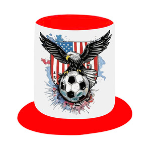 Sombrero de Pescador con Bandera Nacional de México, Diseño a Rayas, Protección Solar, 2026, para EE. UU.-Canadá-México, Impresión en Poliéster - Product Image 4