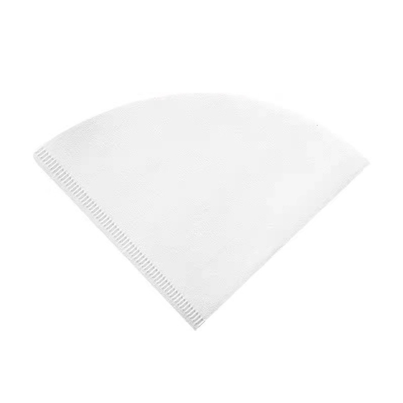 40 шт., фильтровальная бумага для кофе белого цвета V60, натуральная фильтровальная бумага для кофе V01 V02