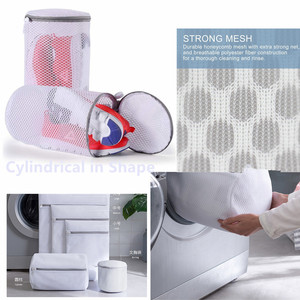 Portable léger fermeture éclair Sneaker sac à <span class=keywords><strong>linge</strong></span> réutilisable sac de lavage de chaussures Anti-déformation haute efficacité pochette chaussures sac de lavage - Product Image 4
