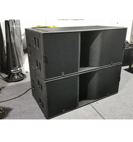 2025 Subwoofers audio professionnels P Haut-parleur basse double caisson de basses de 18 pouces
