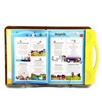 Machine d'apprentissage électronique pour enfants, jouet éducatif Montessori, apprentissage de l'anglais et du portugais, livre électronique parlant, livre audio, jouet d'éducation précoce
