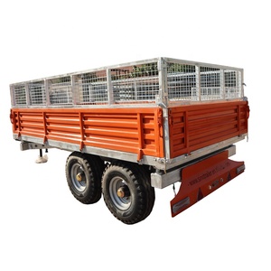 Mini Remorque Agricole 2 Tonnes 3 Tonnes 5 Tonnes <span class=keywords><strong>Remorques</strong></span> Utilitaires Agricoles à Benne Basculante Remorque Multifonctionnelle - Product Image 4