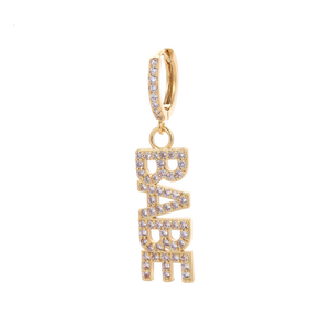 Boucles d'oreilles pendantes de luxe HAPPY LOVE <span class=keywords><strong>MAMA</strong></span> pour femmes, style européen et américain, serties de diamants, design long et exagéré, vente chaude - Product Image 4