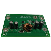 Servicio ODM de PCBA, Convertidor Elevador de Voltaje DC-DC de 12V a 75V 5A, Módulo de Potencia, Placa Reguladora de Alto Voltaje para Motores Industriales