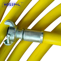 HosePal 20bar 300psi jaune pneumatique extrudé Rock Jack marteau perforateur Air comprimé tuyau d'eau avec raccord Chicago