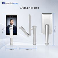 Terminal biométrique avec connectivité Wi-Fi, reconnaissance faciale, test d'alcoolémie, personnalisable, support ODM et OEM pour le contrôle d'accès