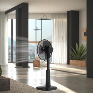 Nieuwe Op Afstand Bestuurbare 16-Inch Blade Stille Timer Verstelbare Hoogte Vloerventilator Voor Slaapkamers En Woonkamers - Product Image 2