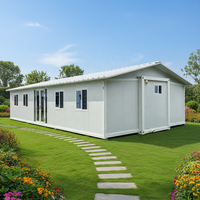 Vente Directe Usine Atelier Mobile 40 Pieds 2 Chambres Maison Luxe Construction Rapide Australie Maison Conteneur Extensible pour Famille