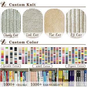 Pinuotu Oem Sweater rumbai bayi, Romper hangat katun rajut polos pakaian nyaman musim dingin 2 potong - Product Image 6