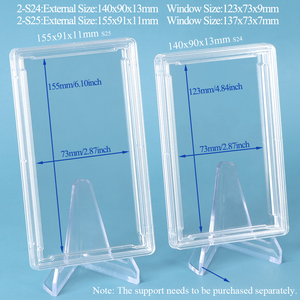 SUNSHING Bulk Acrylic Empty Booster Pack Display Holder for Pokemon Yu-Gi-Oh Baseball Card Bag Slab Wax Pack Card Pack Protector - Product Image 5