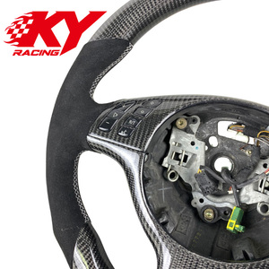 Volante Deportivo Personalizado de Fibra de Carbono y Cuero para BMW M3 E46 E39 E53 F10 F20 F30 F80 F82 X5 330ci 325i, Accesorios Interiores para Auto - Product Image 2