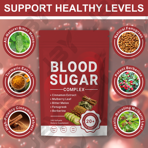 JBY OEM Yetişkinler İçin Kan Şekeri Yumuşak Kapsül Bitkisel Ekstrakt Kan Şekeri Destek Karışımı Kapsülleri Kan Şekeri Dengeleme Kompleks Kapsülleri - Product Image 4