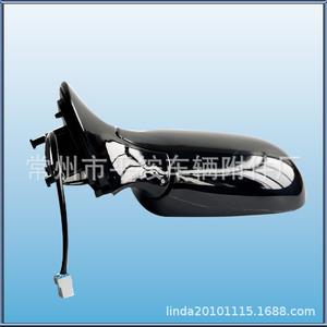 Ensemble de rétroviseurs de recul Buick Gl8, coque noire en ABS, miroir plan pour remplacement et réparation des modèles 2004-2007 - Product Image 5