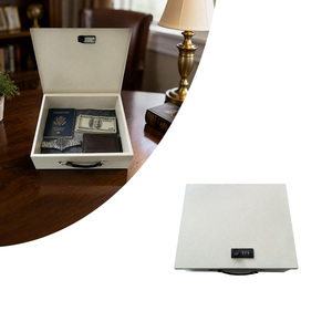 <span class=keywords><strong>Coffre</strong></span>-<span class=keywords><strong>fort</strong></span> numérique de bureau domestique compact avec doublure en feutre doux et couche intérieure <span class=keywords><strong>anti</strong></span>-rayures – Mini <span class=keywords><strong>coffre</strong></span> de sécurité pour rangement - Product Image 1