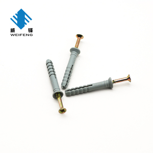 Tassello a Fungo in PVC <span class=keywords><strong>da</strong></span> 8mm 7mm X 35mm, Ancoraggio a Espansione in Nylon <span class=keywords><strong>da</strong></span> 6mm con Vite per Fissaggio a Muro - Product Image 5