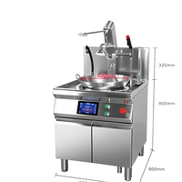 SEMIKRON Machine à Frire Électromagnétique Automatique Intelligente à Tête Unique, Commerciale, à Huit Griffes en Acier Inoxydable