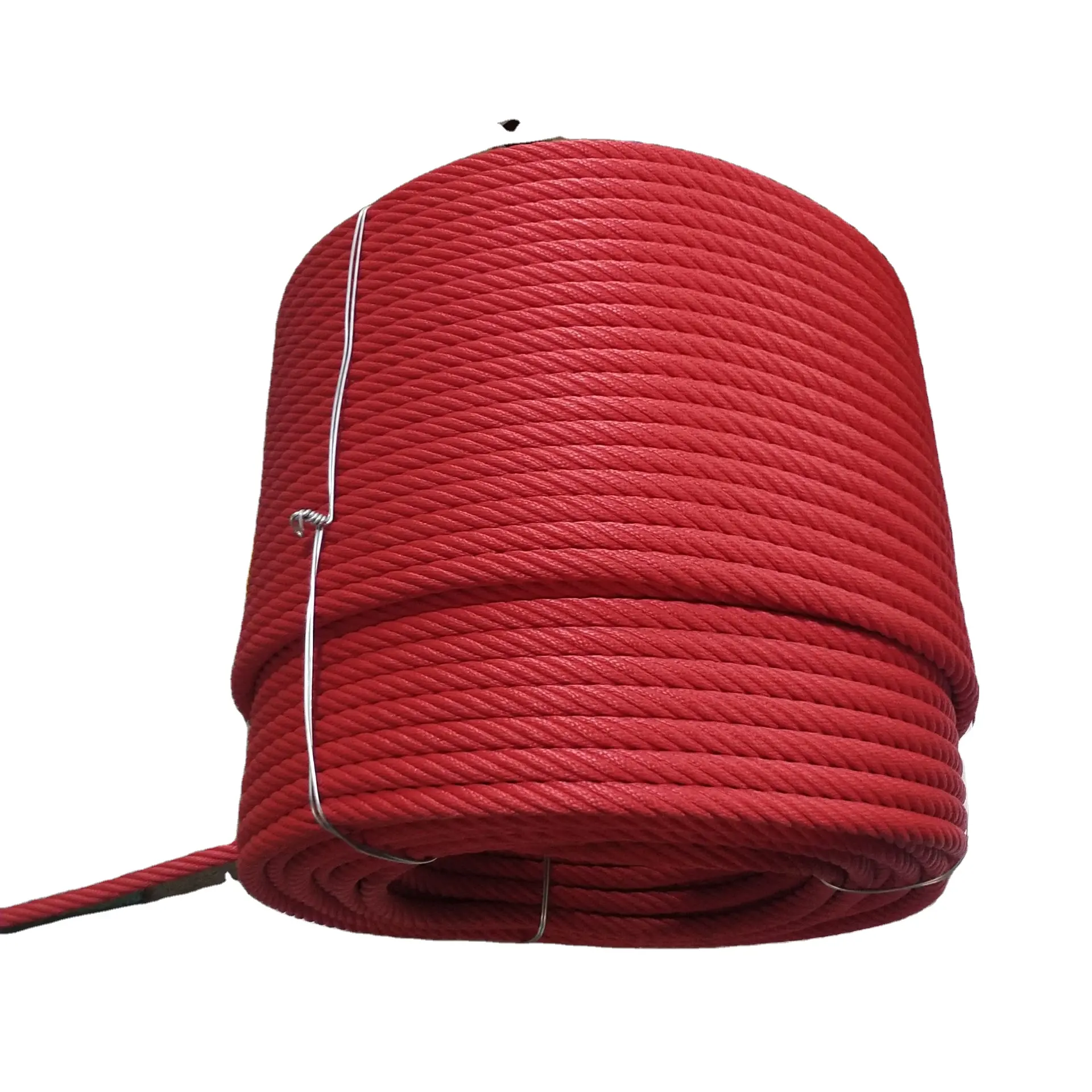 Rete da arrampicata multicolore a 6 fili intrecciata corda composita a 6 fili 16mm corda combinata di poliestere intrecciata di alta qualità