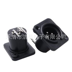 You <b>Xlr</b> Connector 3 Pin Panel Mount <b>Microphone</b> Receptacle Audio Video Use - Product Image 2