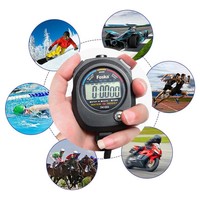 Chronomètre d'entraînement sportif à prix de gros, idéal pour la mesure du temps, avec fonction date et alarme pour athlètes et coureurs