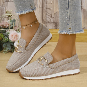 QLFashion2025 nuove scarpe Casual da donna primavera tinta unita punta rotonda bassa Top europeo e americano morbido fondo lavoro Bean Sho 231 - Product Image 6
