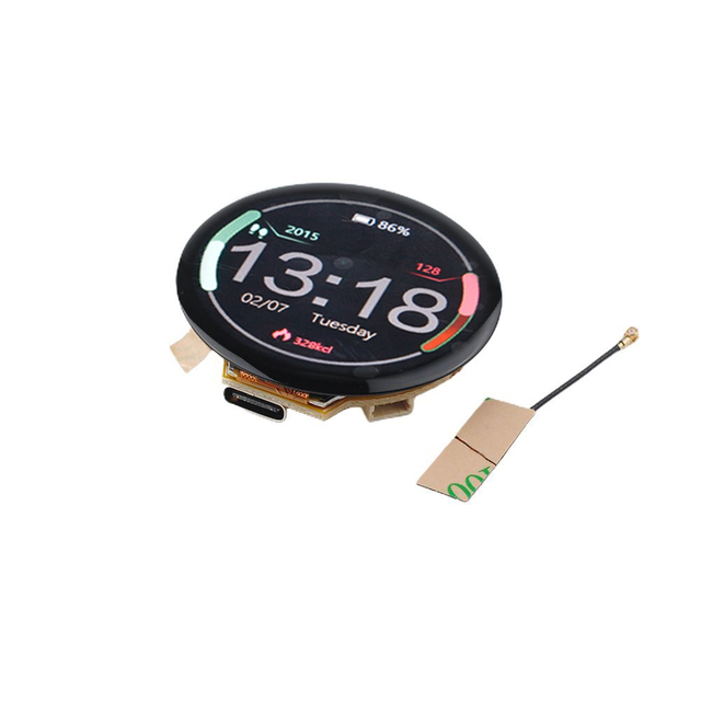 1.28 inch ESP32-C3 IPS Circular Display ESP32-2424S012C-I Capacitive Touchscreen 5V 240x240 TFT LCD Module ST7796 Touch Screen