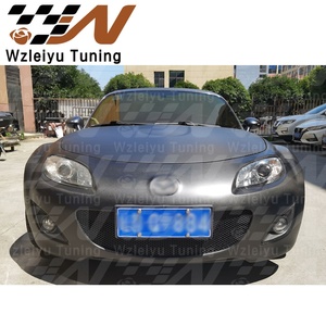 Parachoques Delantero de Fibra de Carbono FRP Estilo OEM para <span class=keywords><strong>Mazda</strong></span> Miata <span class=keywords><strong>MX5</strong></span> NC, Piezas de Repuesto para Mejora Exterior de Roadster - Product Image 2