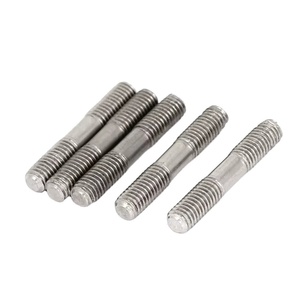 Nhà Máy giá, mẫu miễn phí 304 thép không gỉ đôi đã kết thúc vít Rod với ren bu lông và ren kết nối đinh tán không gỉ đôi End Threaded Rod - Product Image 3