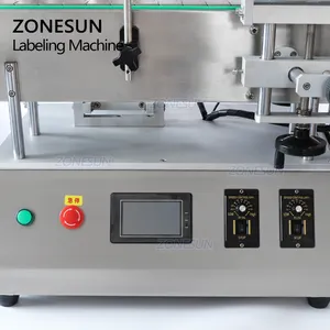 Máy Dán Nhãn ZONESUN TB-500A, Máy Dán Nhãn Tự Động Định Vị Hai Mặt Cho Bình Nước PET - Product Image 3
