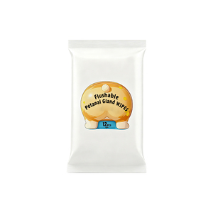 Toallitas Desechables para Glándulas Anales de Mascotas, 12 Unidades, Diseño de Dibujos Animados para Perros, Productos Prácticos para el Cuidado de Mascotas - Product Image 1