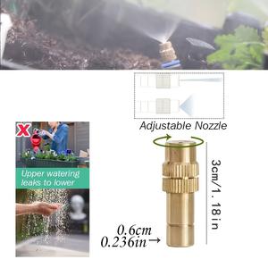 Kit de Riego por Goteo de Conexión Rápida, 1/2 Pulgada, Plástico PE y Latón, Sistema de Microaspersión para Jardín, Fácil Instalación - Product Image 2